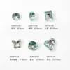 Joyería de arte para uñas de alta calidad Punto de Pitufo Diamante Puntiagudo Diamante de Forma Especial Azul Cielo Corazón Torcido Nido de Pájaro Mariposa Destello Decoración para Uñas