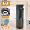 Taza térmica de acero inoxidable al vacío mini de bolsillo estilo simple fresco para hombres mujeres niños taza de agua taza de agua térmica portátil