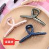 Elegante e temperamento de volta da cabeça Grab Clip Internet Celebrity Cross Broken Hair Clip Headdress Retro Hair Grab Hairpin Acessórios para o cabelo