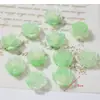 Flor de Resina de Cristal Difuminado de 18 mm Accesorios de Rosa Accesorios Decorativos para Fundas de Teléfono Móvil DIY Accesorios para el Cabello Zapatos Sombreros Bolsos Materiales Decorativos