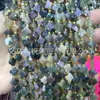 Ágata Ojo de Tigre de 8 mm Lapislázuli Cristal Rosa Cuatro Hojas Facetado Cuentas Sueltas Pasador de Pelo DIY Accesorio para el Cabello Pulsera Collar Cuentas