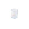Atacado de fábrica vidro ion plating colorido copo trapezoidal copo de lavagem de hotel galvanoplastia Âmbar Lexiang copo de água