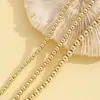 Collar de Tres Piezas Nuevo Bohemio Transfronterizo de Amazon, Collar en Capas de Lujo para Mujer con Perlas Doradas Ccb