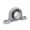 Carcasa de rodamiento de aleación de zinc Kp000 Kp001 Kp002 Carcasa fija de aleación de zinc Carcasa de rodamiento con forma de diamante Diámetro interior 10