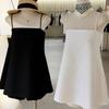 Nuevo Conjunto de Dos Piezas para Mujer Verano 2026: Top tipo camisola de un hombro y shorts casuales holgados de cintura alta
