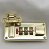 Fechadura de Combinação Atacado, Fechadura de Combinação com Ajuste Externo Esquerdo e Direito, Acessórios para Bagagem, Fechadura de Combinação para Mala de Rodas, Fechadura de Combinação para Caixa de Madeira