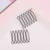 Artefacto para cabello quebradizo clip para flequillo dar forma al cabello frontal recogido postizo para flequillo altura de flequillo pinza rota inserto invisible peine peine para el cabello