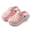 Zapatos Croc para Mujer, Calzado de Verano para Exteriores, Pantuflas de Casa para Pareja, Zapatos de Playa Antideslizantes de Dibujos Animados para Hombre, Duraderos