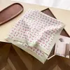 Pañuelo Cuadrado Pequeño de Algodón Puro Artístico Floral Pastoral Bufanda Chal de Seda para Mujer Protección Solar Decorativo Pañuelo para el Cuello Pañuelo Pañuelo para la Cabeza Nuevo