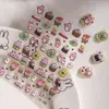 Pegatinas de Uñas Artísticas Conejo Rosa Dopamina 3D Taza de Agua Impermeables Pegatinas Adhesivas Impermeables para Planificador Funda de Teléfono Uñas DIY