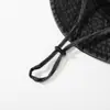 Chapéu de Jeans Lavável para Atividades ao Ar Livre, Caminhada, Acampamento, Pesca, Proteção Solar, Chapéu Bucket com Aba Larga para Mulheres, Chapéu de Pesca para Homens