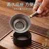 Colador de té de titanio puro, Filtro de té para el hogar, Separador de hojas de té, Malla de filtro de té, Juego de té Kung Fu, Accesorio para ceremonia del té