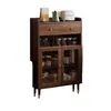Nuevo aparador estrecho de 20 cm, mueble de almacenamiento integrado para montar en la pared, mueble para té, mueble de almacenamiento para comedor y cocina