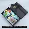 Lámpara de Calle Zorro Rosa Príncipe Caja de Regalo Bolsa de Regalo Día de San Valentín Anillo de Regalo Rosa Adorno de Resina Rosa Caja de Regalo