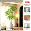 2026 Planta Verde Artificial Nandina Planta em Vaso Alto Padrão Luxo Leve Decorativa para Chão de Sala de Estar Flor Árvore Artificial Grande