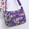 Bolsa de Ombro Transfronteiriça Tendência Moda Feminina Nova Estampada Bolsa para Mãe de Meia-Idade Leve para Lazer ao Ar Livre Viagem Bolsa Transversal