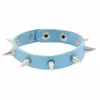 Cuero de PU Ecológico Joyería Rock Punk Europea y Americana Moda Tendencia Exagerado Largo Pulsera de Cuero con Pinchos Pulsera de Muñeca