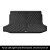 Adecuado para 25 Modelos de Alfombrillas para Maletero de Coche Lexus Lbx, Alfombrillas para Maletero TPE Hechas a Medida