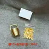 Adornos de Cubo de Latón, Adornos Exquisitos y Creativos para Escritorio y Entrada, Artesanías de Cobre, un Cubo de Lingotes de Oro, Decoración de Cubo Grande