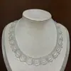Colar de renda multicamadas com bloqueio de cores Dunhuang e contas, corrente para clavícula de verão, temperamento requintado dopamina, novo estilo étnico chinês