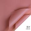 Fabricante Venta al por Mayor Papel para Envolver Flores Color Sólido Mate Suave Papel para Flores de Pan Coreano Liso Material de Papel para Envolver Papel para Envolver Ramo