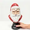 Estatua de Papá Noel de Nuevo Producto Transfronterizo Artesanías de Resina Adornos Regalos para Fiestas Navideñas Adornos de Decoración para el Hogar