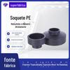 Ruide Vendas Diretas de Fábrica Acessórios para Conexões de Tubo HDPE Junta Cabeça Grande e Pequena Diâmetro Variável Soquete Direto Redutor de Tubo