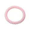 Diadema fina brillante esmerilada de línea telefónica, banda de goma elástica alta duradera, cuerda para el pelo que no aprieta el pelo, cuerda para el pelo para coleta femenina
