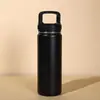 Garrafa Térmica Espacial Estilo Americano Transfronteiriça de 22oz, Portátil de Aço Inoxidável 304 de Grande Capacidade para Uso Externo, Garrafa de Água Esportiva Conveniente