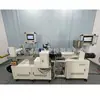 Fábrica de máquinas de moldes de fundición pequeños de PE/PVC/PP en Dongguan laboratorio máquina de película de extrusión de una sola capa en stock suministro