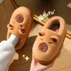Pantuflas Felpudas de Capibara para Mujer Otoño/Invierno 2026 Estilo Nuevo para Interiores del Hogar Antideslizantes Cálidas de Suela Gruesa de Algodón