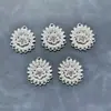 Boneca gato de batata de Guizhou acessórios DIY lembrança coroa de cabelo prateada chapéu étnico Miao chapéu tiara de chifre de vaca borboleta