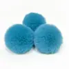 Directamente del fabricante: Bolas de Pelo Falso de Conejo de 8 cm, Accesorios de Bola de Felpa Coloridos para Ropa, Zapatos, Sombreros y Bolsos Hechos a Mano