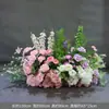 Arreglos Florales de Boda Estilo Bosque, Macetas Colgantes, Flores de Seda, Decoraciones de Pasillo, Decoraciones para la Ceremonia de Entrega del Coche de Boda, Escaparates, Plantas Verdes