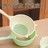 Herramienta Multifuncional para Lavar Arroz en la Cocina, Colador Doméstico, Separador de Residuos Ultra Fino para Leche de Soya, Canasta Coladora para Frutas