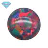 Huagang Gem Round Flat Bottom Imitação OPAL Gem OPAL Pedra Nua Artificial Sintética Aobao #13-2 Inlay