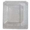 Caixa de lanche de plástico descartável de fábrica West Point caixa de plástico transparente para assar caixa de embalagem de alimentos caixa West Point caixa para assar