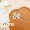 Estilo Primavera Tela de Lino Bordado de Encaje Flores Pequeñas Rosas Estilo Mori Flores Artísticas Insignias Accesorios Accesorios para Ropa Infantil