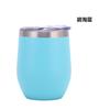 Fonte fábrica Amazon casca de ovo Copa 304 aço inox vinho tinto tinta arco-íris copo térmico copo U-Belly Egg Cup