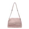 Bolsa Tote Têxtil Macia e Encerada Casual de Estilo Coreano de Alta Qualidade e Alto Valor Nova Niche para Pendurar no Ombro com Corrente Versátil para o Dia a Dia para Mulheres
