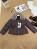 Estilo Coreano 2026 Inverno Novo Super Bonita Gola de Pele Branca Acolchoada de Algodão Design Sense Nicho Emagrecedora Acolchoada de Algodão Roupa Exterior