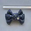 Novos Acessórios Jeans Old Star Rabbit com Laço Acessórios de Cabelo Roupas de Bebê Acessórios de Decoração para Pets