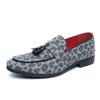 Zapatos de estilo británico retro de cuero, estilo de negocios, informales, de caña baja, para hombre, para el cabello, primavera 2025