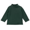 Conjunto de roupa íntima térmica infantil de outono e inverno, roupas e calças de outono para bebês, gola média-alta, camisa de base com camisa quente e espessa para meninos e meninas