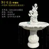 Hotel Villa Jardim Estilo Europeu Decoração de Pátio Externo Escultura de Água Corrente Anjo Piscina de Desejos Fonte Paisagem