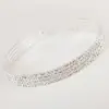 Moda nueva cadena para el cuello collar de moda collar de boda cadena de clavícula de diamantes completos collar multicapa N339