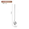 Cuchara de Acero Inoxidable 304 Creativa Cuchara de Café Forma de Gota de Agua Cuchara para Remover Cuchara para Extraer Miel Cuchara de Postre Cuchara Pequeña