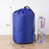 Bolsa con cordón de nailon 210D impermeable Bolsillo con cordón de poliéster Bolsa de almacenamiento a prueba de polvo Bolsa de embalaje de tela Oxford