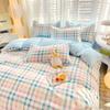Juego de Ropa de Cama de Tres Piezas, Juego de Sábanas de Algodón con Aloe Vera de Regalo, Funda Nórdica, Juego de Sábanas de Cuatro Piezas, Fabricante Mayorista de Envío Directo de Una Pieza