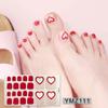 Nuevas pegatinas para uñas de los pies ecológicas impermeables 22 pegatinas pequeñas para pies directo de fábrica en stock pegatinas para uñas infantiles YMZ